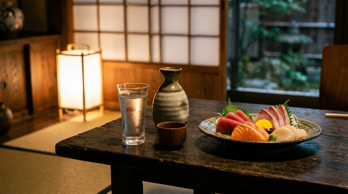 京都の冬を彩る至極の一杯。湊一やこだわりの銘酒と和の心